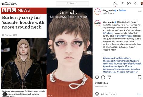 givenchy blackface|Givenchy Criticized for Controversial 'Noose' Necklace.